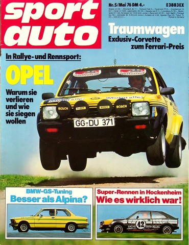 Deckblatt Sport Auto (05/1976)